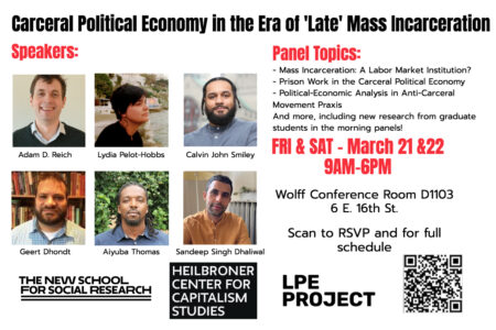 Carceral Political Economy in the Era of Late Mass Incarceration