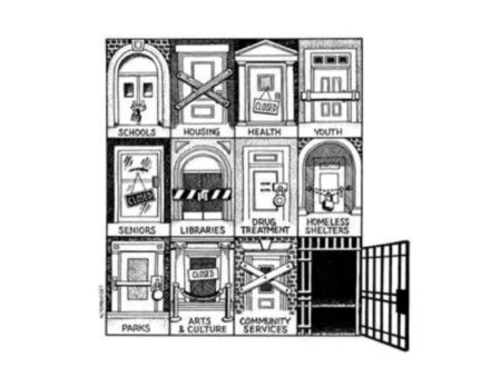 many doors all locked except the prison door